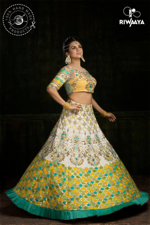 Chatapatti lehnga choli