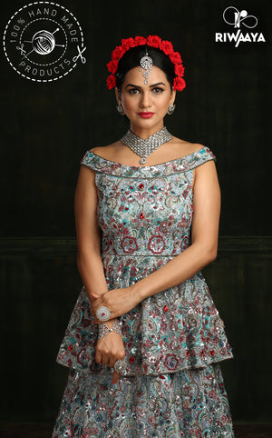 Peplum Lehnga