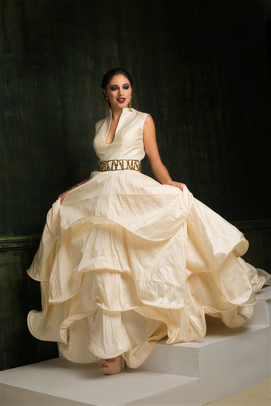 Designer fusion gown 
