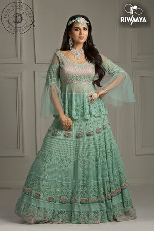 Designer Peplum Lehnga Choli