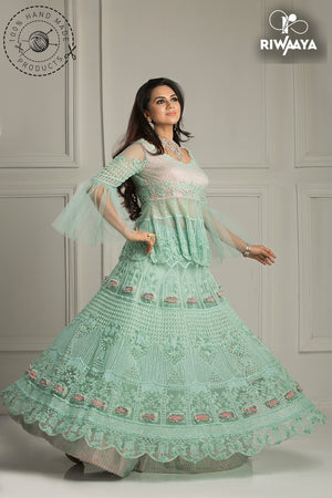 Peplum Lehnga